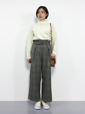  おかきさん（レディース・155cm）の秋コーディネート