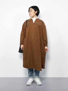  おかきさん（レディース・155cm）の冬コーディネート