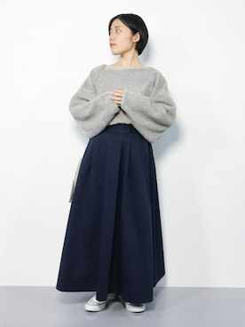  おかきさん（レディース・155cm）の冬コーディネート