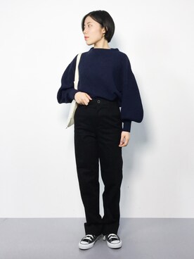  おかきさん（レディース・155cm）の冬コーディネート