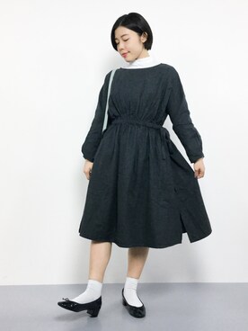  おかきさん（レディース・155cm）の冬コーディネート