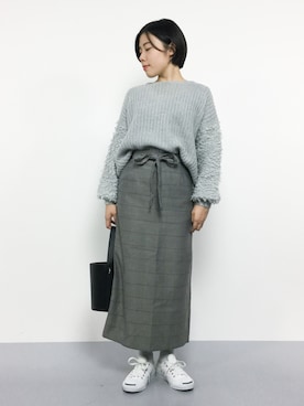  おかきさん（レディース・155cm）の冬コーディネート