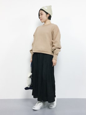  おかきさん（レディース・155cm）の冬コーディネート