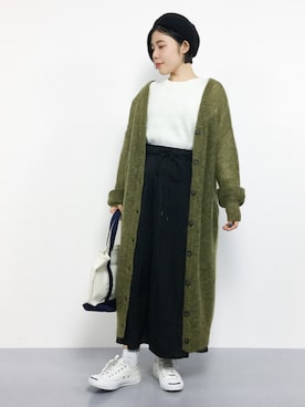  おかきさん（レディース・155cm）の冬コーディネート