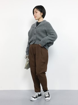  おかきさん（レディース・155cm）の冬コーディネート