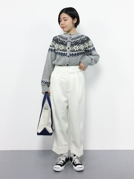  おかきさん（レディース・155cm）の冬コーディネート