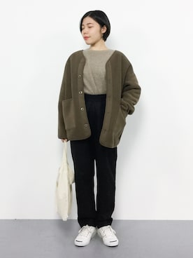  おかきさん（レディース・155cm）の冬コーディネート