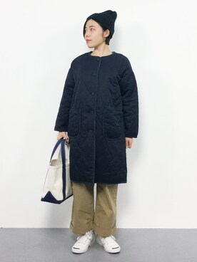 「Samansa Mos2（サマンサ モスモス）のアイテム（その他アウター）」を使った、 おかきさん（レディース・155cm）の冬コーディネート
