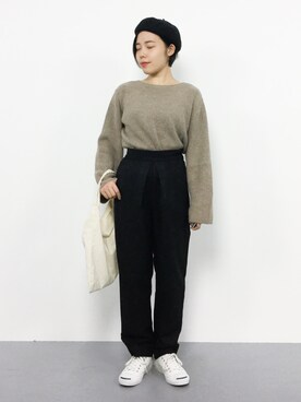  おかきさん（レディース・155cm）の冬コーディネート