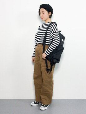  おかきさん（レディース・155cm）の冬コーディネート