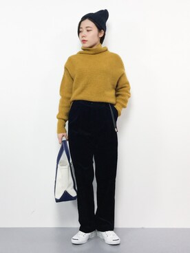  おかきさん（レディース・155cm）の冬コーディネート