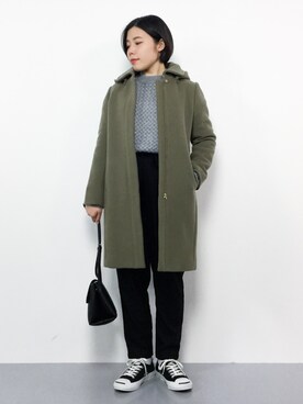  おかきさん（レディース・155cm）の冬コーディネート