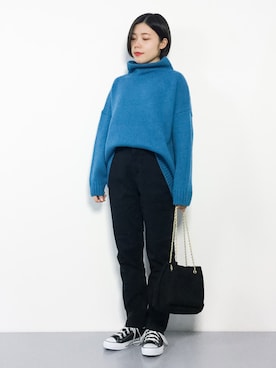  おかきさん（レディース・155cm）の冬コーディネート