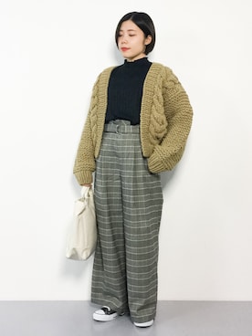  おかきさん（レディース・155cm）の冬コーディネート