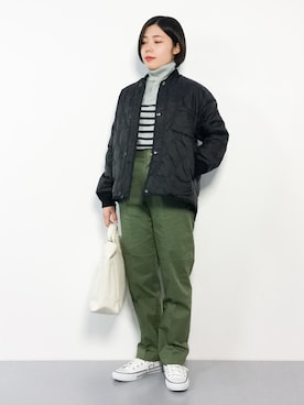  おかきさん（レディース・155cm）の冬コーディネート