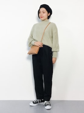  おかきさん（レディース・155cm）の冬コーディネート