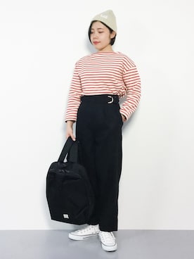  おかきさん（レディース・155cm）の冬コーディネート