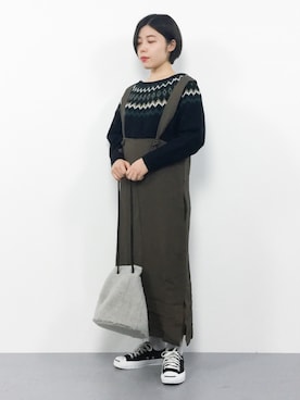 おかきさん(レディース・155cm)の冬コーディネート