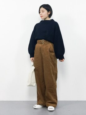  おかきさん（レディース・155cm）の冬コーディネート