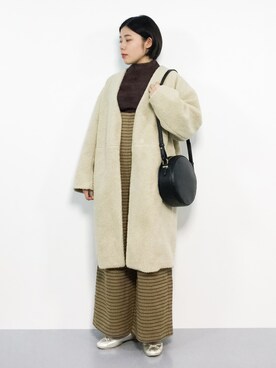  おかきさん（レディース・155cm）の冬コーディネート