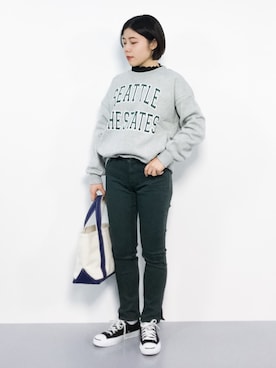おかきさん(レディース・155cm)の冬コーディネート