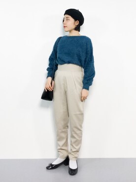  おかきさん（レディース・155cm）の冬コーディネート