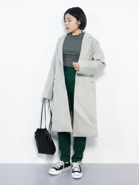  おかきさん（レディース・155cm）の冬コーディネート