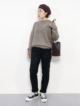  おかきさん（レディース・155cm）の冬コーディネート