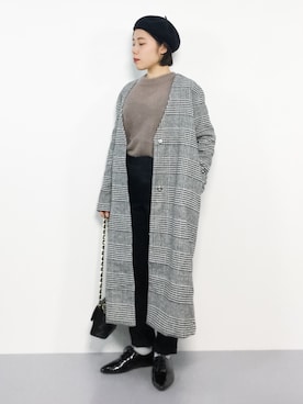  おかきさん（レディース・155cm）の冬コーディネート