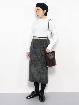  おかきさん（レディース・155cm）の冬コーディネート