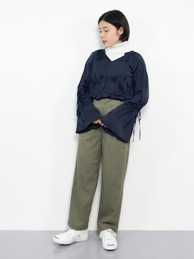  おかきさん（レディース・155cm）の冬コーディネート