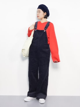  おかきさん（レディース・155cm）の冬コーディネート