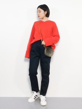  おかきさん（レディース・155cm）の冬コーディネート