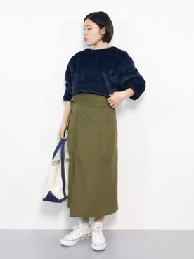  おかきさん（レディース・155cm）の冬コーディネート