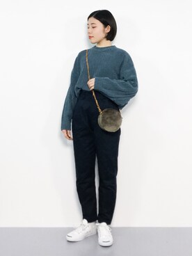  おかきさん（レディース・155cm）の冬コーディネート