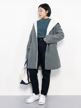 おかきさん(レディース・155cm)の冬コーディネート