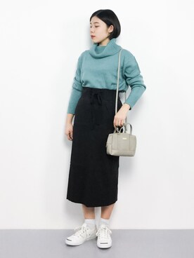 おかきさん(レディース・155cm)の冬コーディネート