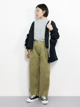  おかきさん（レディース・155cm）の冬コーディネート