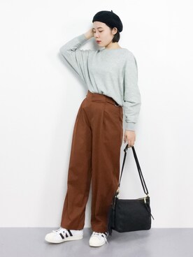  おかきさん（レディース・155cm）の冬コーディネート