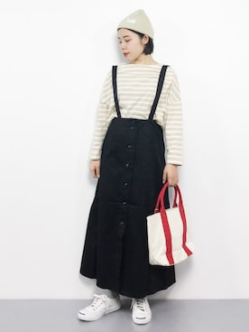  おかきさん（レディース・155cm）の冬コーディネート