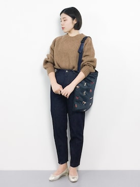  おかきさん（レディース・155cm）の冬コーディネート