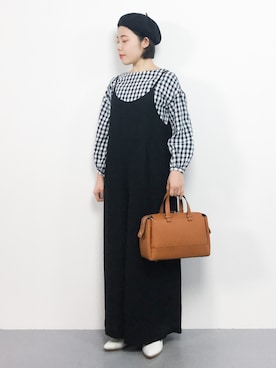  おかきさん（レディース・155cm）の冬コーディネート