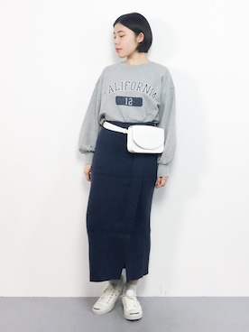  おかきさん（レディース・155cm）の冬コーディネート