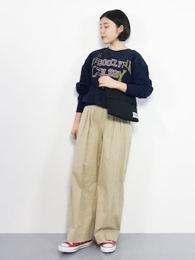  おかきさん（レディース・155cm）の冬コーディネート