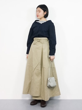  おかきさん（レディース・155cm）の冬コーディネート