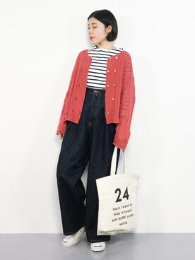  おかきさん（レディース・155cm）の冬コーディネート