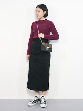  おかきさん（レディース・155cm）の冬コーディネート