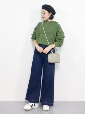 おかきさん(レディース・155cm)の春コーディネート