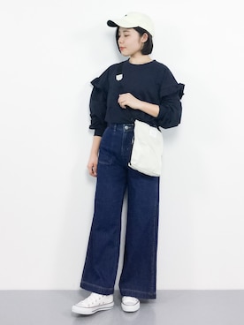 おかきさん(レディース・155cm)の春コーディネート