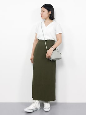 おかきさん(レディース・155cm)の春コーディネート